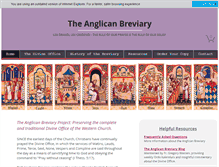 Tablet Screenshot of anglicanbreviary.net